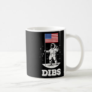 Mug Drapeau Américain Astronaute Espace 4 Juillet Amér