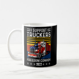 Mug Drapeau américain Canada Convoi pour la liberté du