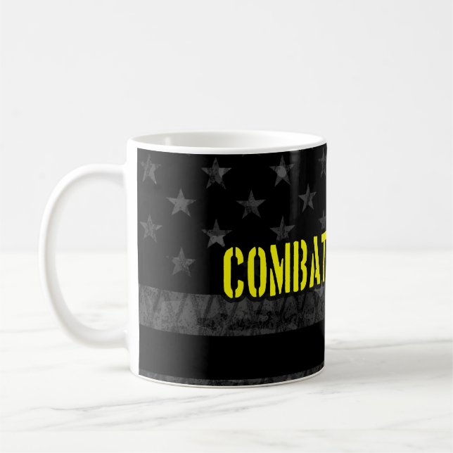 Mug Drapeau américain de combat (Gauche)