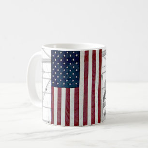 Mug Drapeau américain DEN Aéroport Cool d'architecture