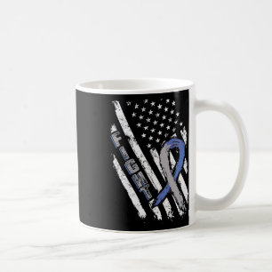 Mug Drapeau américain Diabète Type 1 Sensibilisation S
