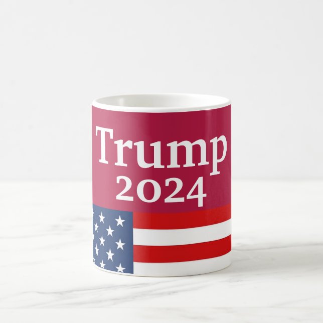 Mug Drapeau américain Donald Trump 2024 (Centre)
