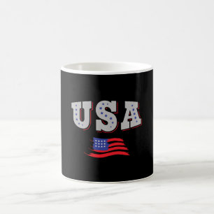 Mug Drapeau américain du maillot de football américain