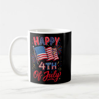 Mug Drapeau américain patriotique du 4 juillet pour ho