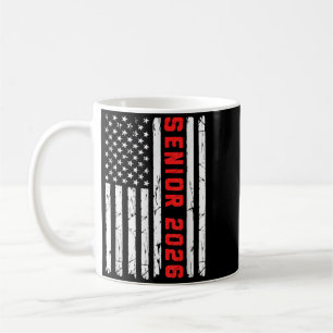 Mug Drapeau américain Senior 2026 Usa Cl de 2026