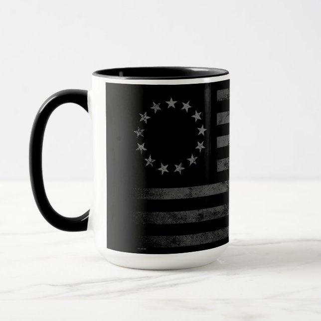 Mug Drapeau américain vintage Betsy Ross (Gauche)