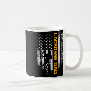 Mug Drapeau américain vintage Usa fier papa de crosse