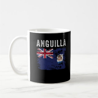Mug Drapeau Anguilla en détresse drapeau Anguillan