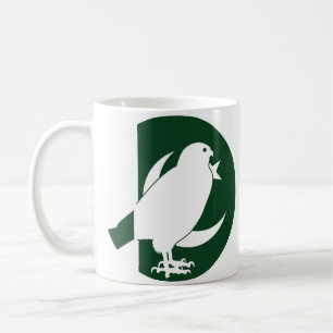 Mug Drapeau animal national pakistanais Falcon du Paki