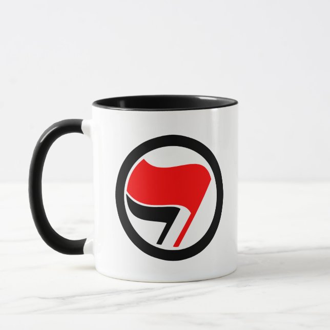 Mug Drapeau anti-fascisme (Gauche)