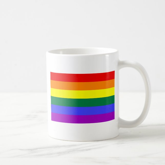 Mug Drapeau arc-en-ciel (Droite)