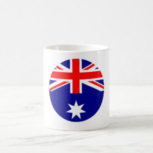 Mug Drapeau Australie - Cercle Le MUSÉE Zazzle