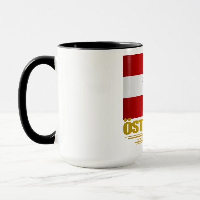 Mug Drapeau autrichien 2 (Gauche)