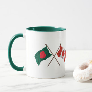Mug Drapeau Bangladesh & Canada – Cadeau de Fierté