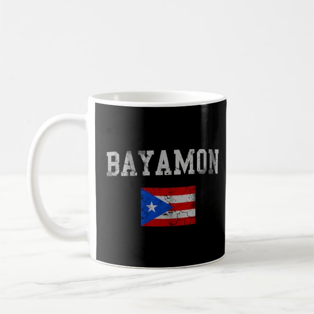 Mug Drapeau Bayamon Porto Rico (Gauche)