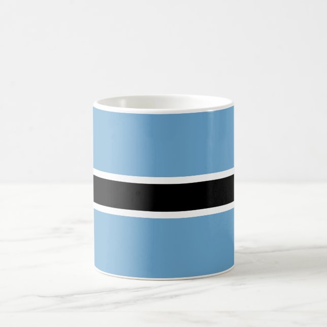 Mug Drapeau botswanais (Botswana) (Centre)