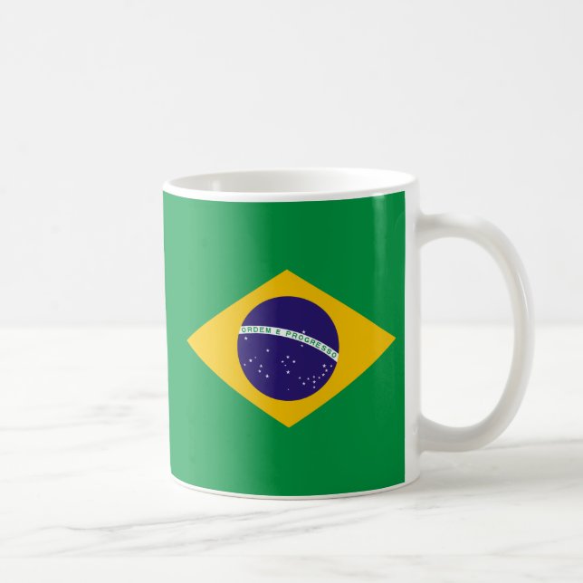 Mug Drapeau brésilien (Droite)