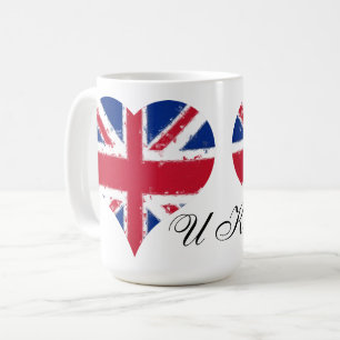 Mug Drapeau britannique I Heart England