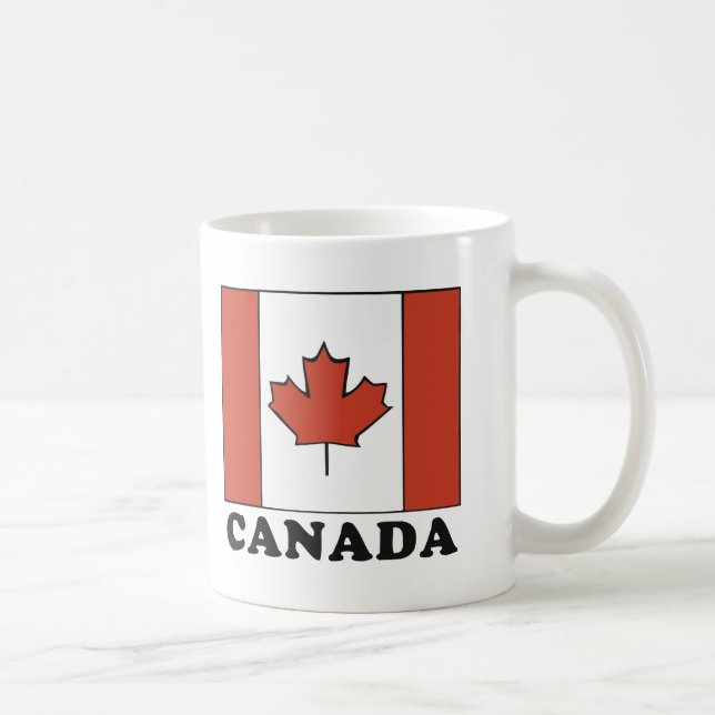 Mug Drapeau canadien (Droite)