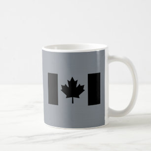 Mug Drapeau canadien en noir