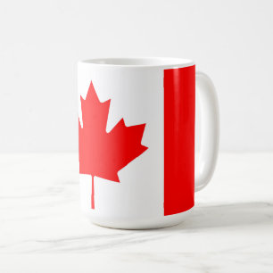 Mug Drapeau canadien Patriotique de feuille d'érable r