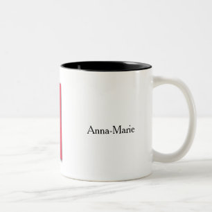 Mug drapeau canadien pour Anna-Marie