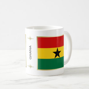 Mug Drapeau + Carte du Ghana