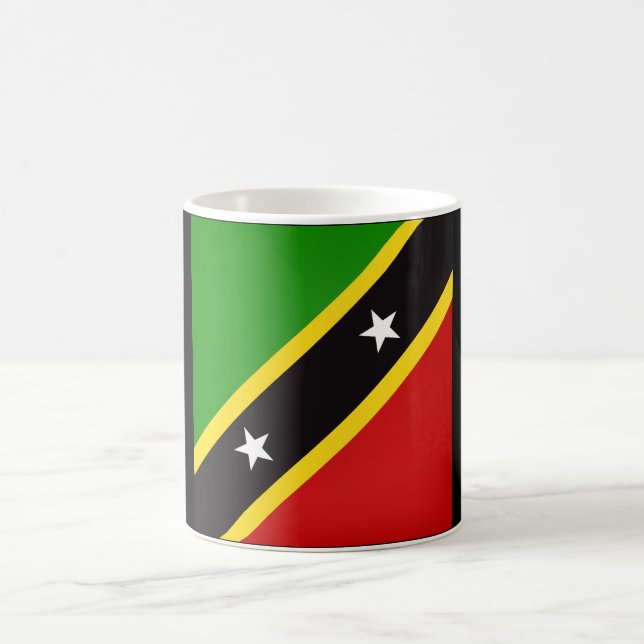 Mug Drapeau cool Saint-Kitts-Et-Nevis (Centre)