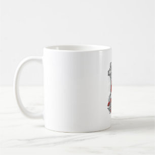 Mug Drapeau coquelicot commémoratif Croix Gravure Vint