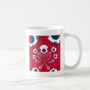 Mug Drapeau Corée du Sud Kaleidoscope