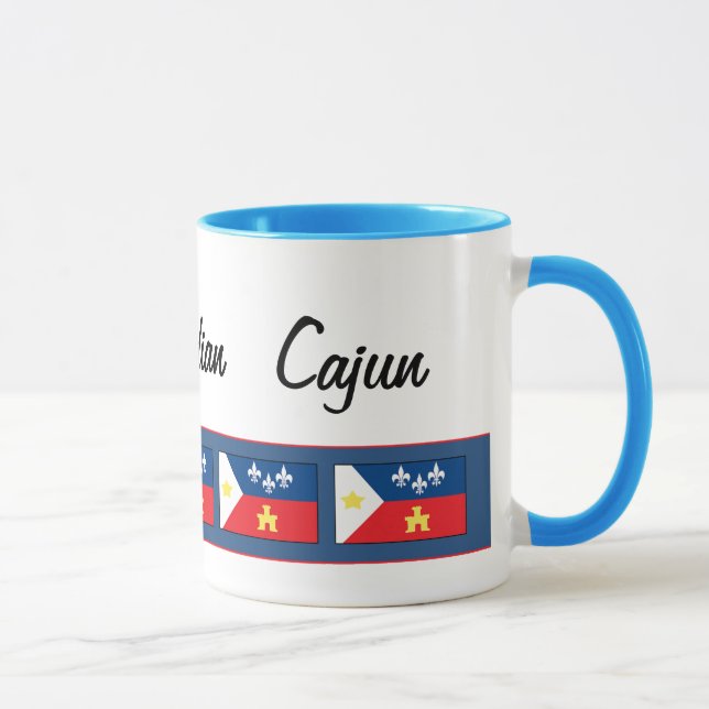 Mug Drapeau d'Acadiana Cajun (Droite)