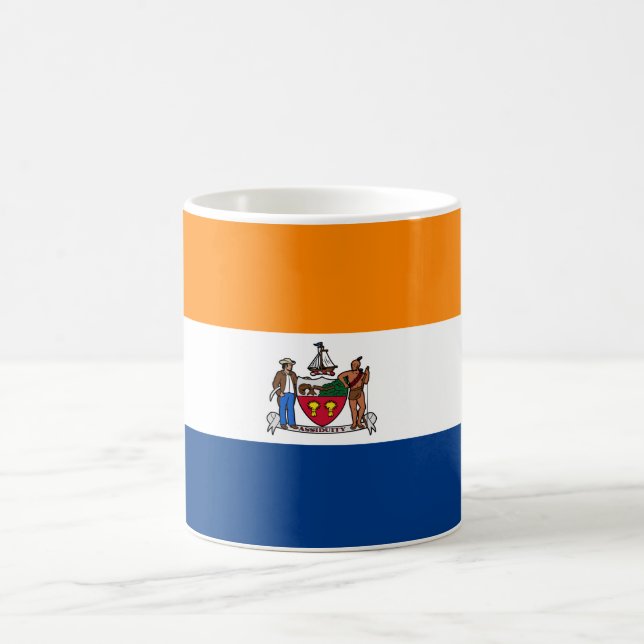 Mug Drapeau d'Albany, New York (Centre)
