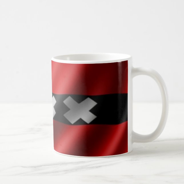 Mug Drapeau d'Amsterdam (Droite)