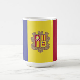Mug drapeau d'Andorre