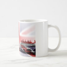 Drapeau de Big Ben Londres et d'Union Jack