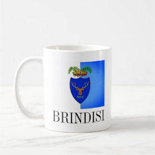 Mug Drapeau de Brindisi, Italie