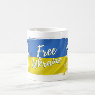Mug Drapeau de Bruxelles pour l'Ukraine libre
