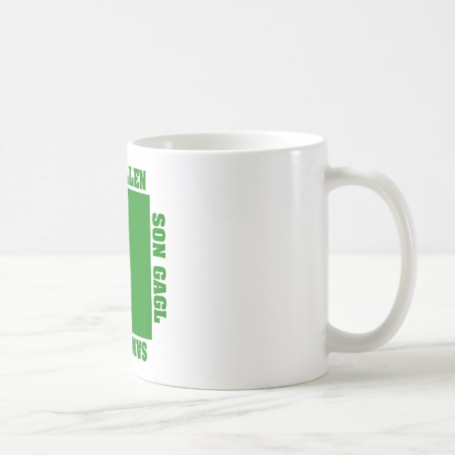 Mug Drapeau de canton de Sankt Gallen Suisse (Droite)