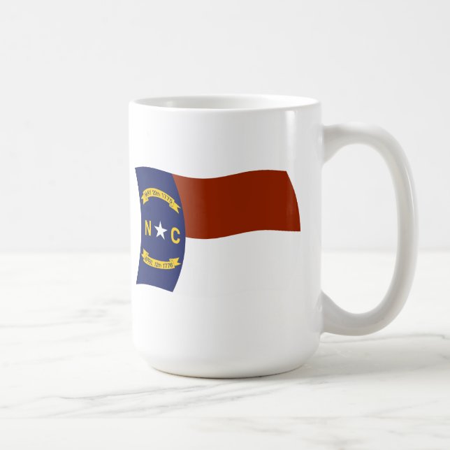 Mug Drapeau de Caroline du Nord (Droite)