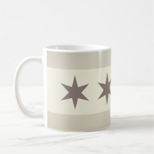 Mug Drapeau de Chicago Noir