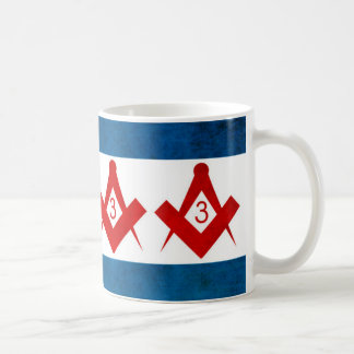 Mug Drapeau de Chicago/tasse de café orientale de la