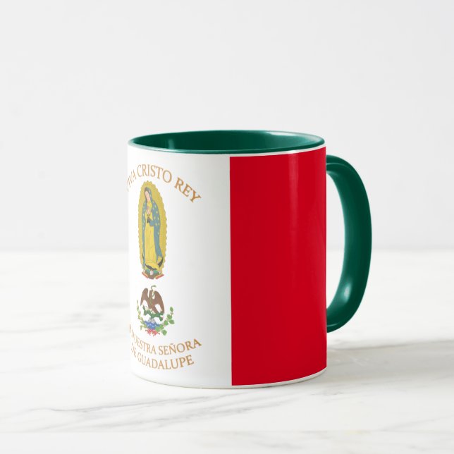 MUG DRAPEAU DE CRISTEROS (Devant droit)