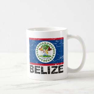 Mug Drapeau de cru de Belize