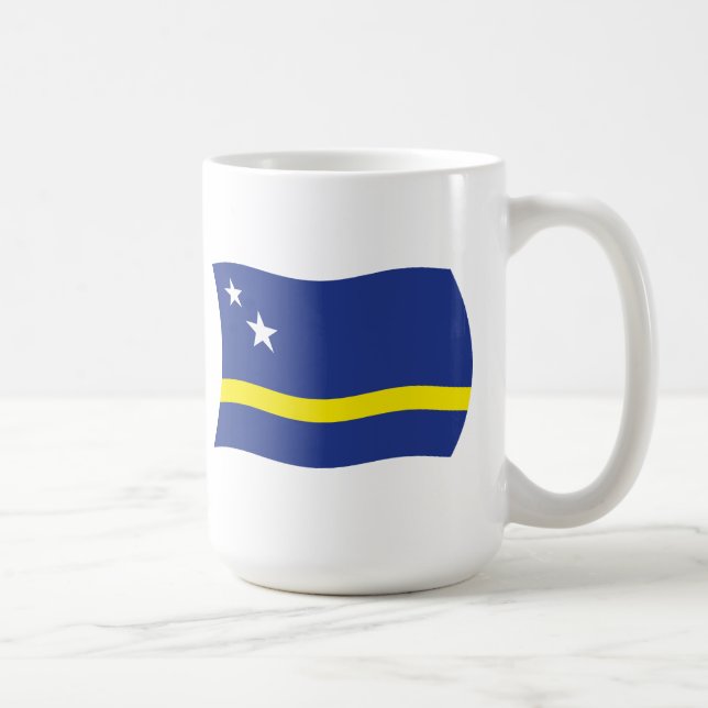 Mug Drapeau de Curaçao (Droite)