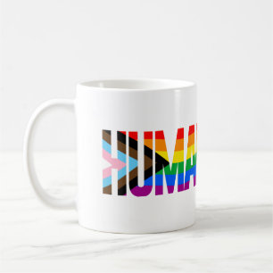 Mug Drapeau de fierté d'inclusivité humaine
