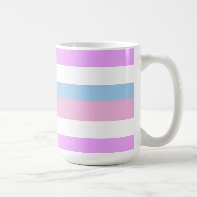 Mug Drapeau de fierté intersexe (Droite)