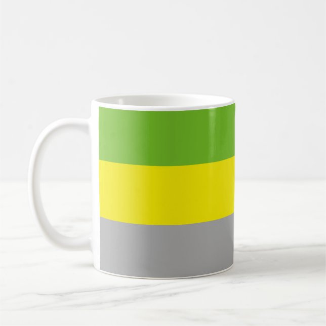 Mug Drapeau de fierté lithromantique (Gauche)