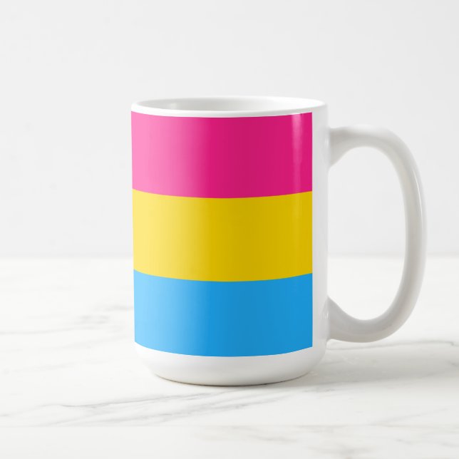 Mug Drapeau de fierté Pansexual LGBTQ (Droite)
