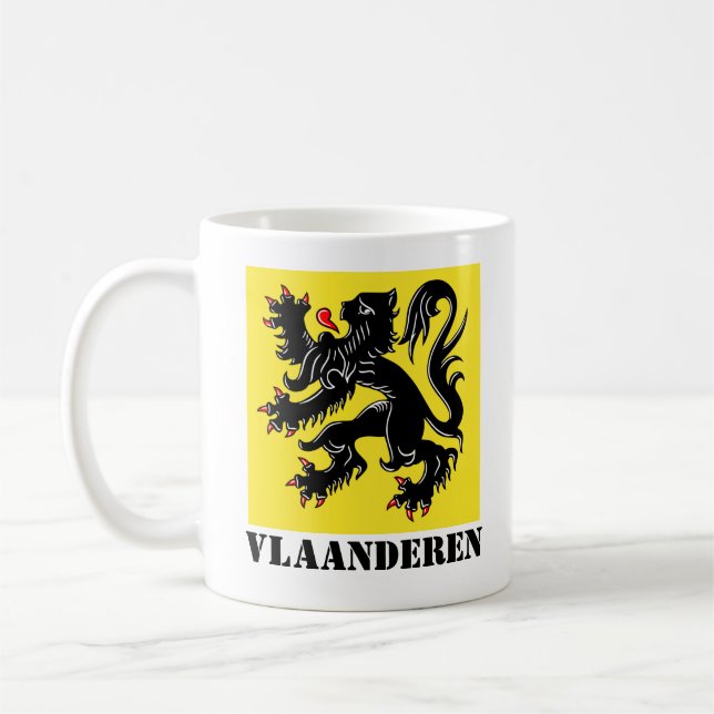 Mug Drapeau de Flandre (Gauche)