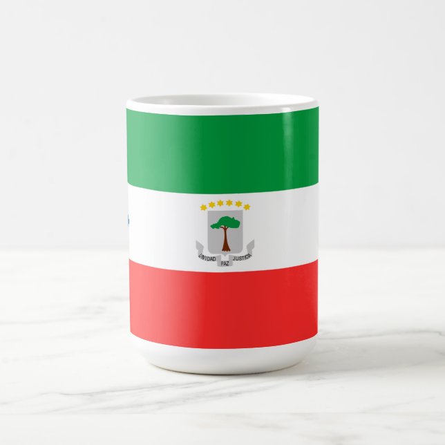 Mug Drapeau de Guinée équatoriale (Centre)